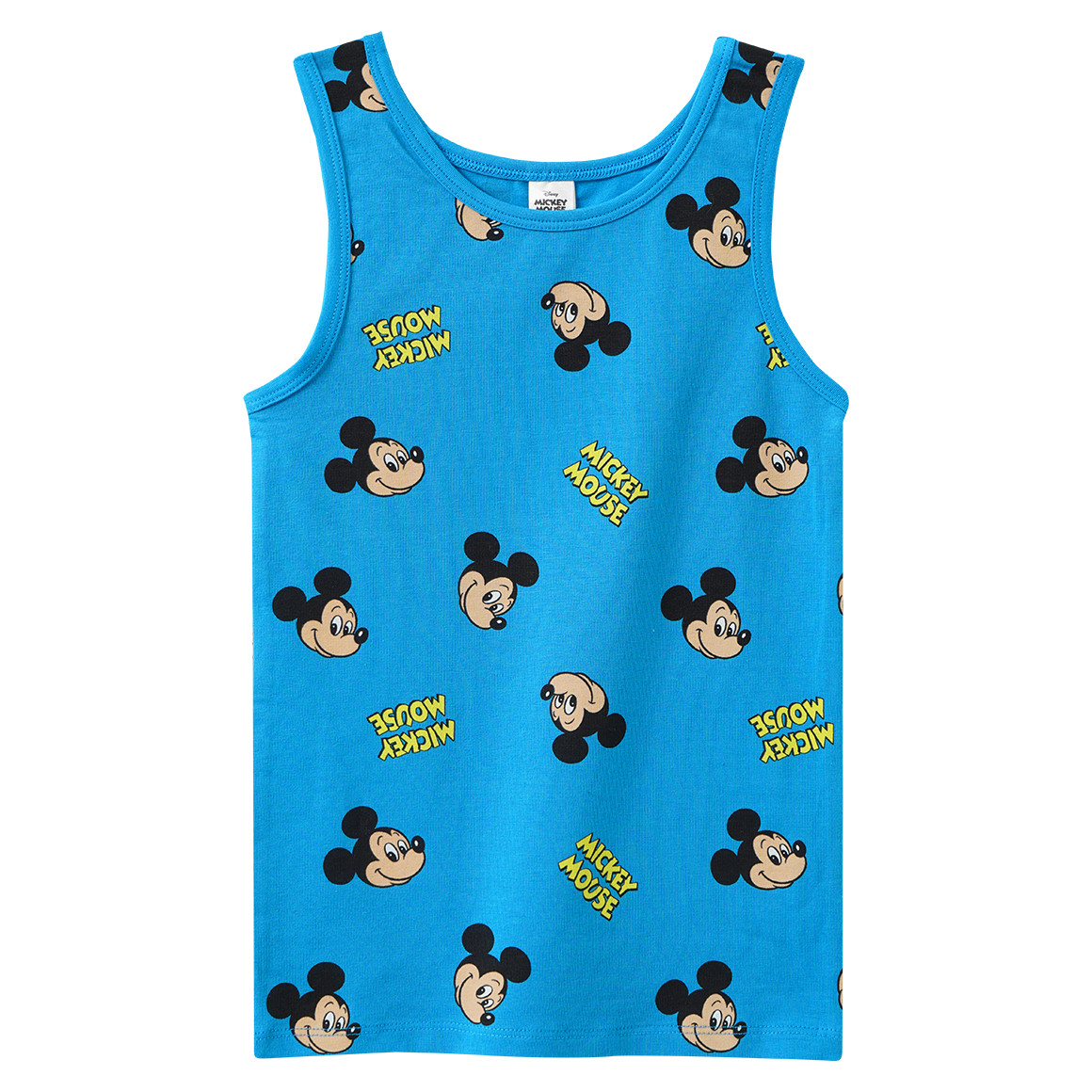 3 Micky Maus Unterhemden mit Prints