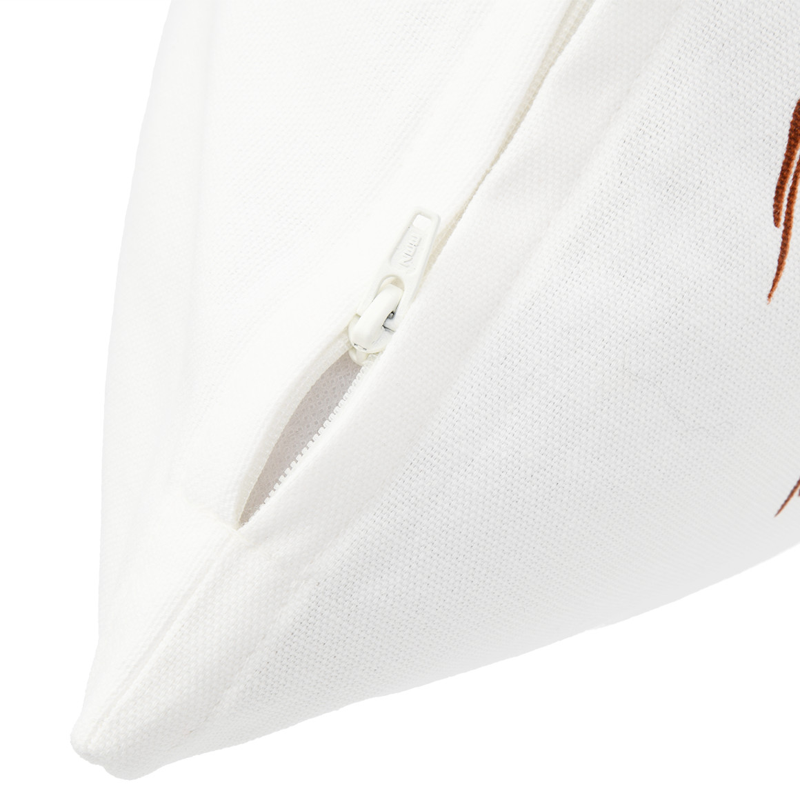 Kussensloop met hazenmotief