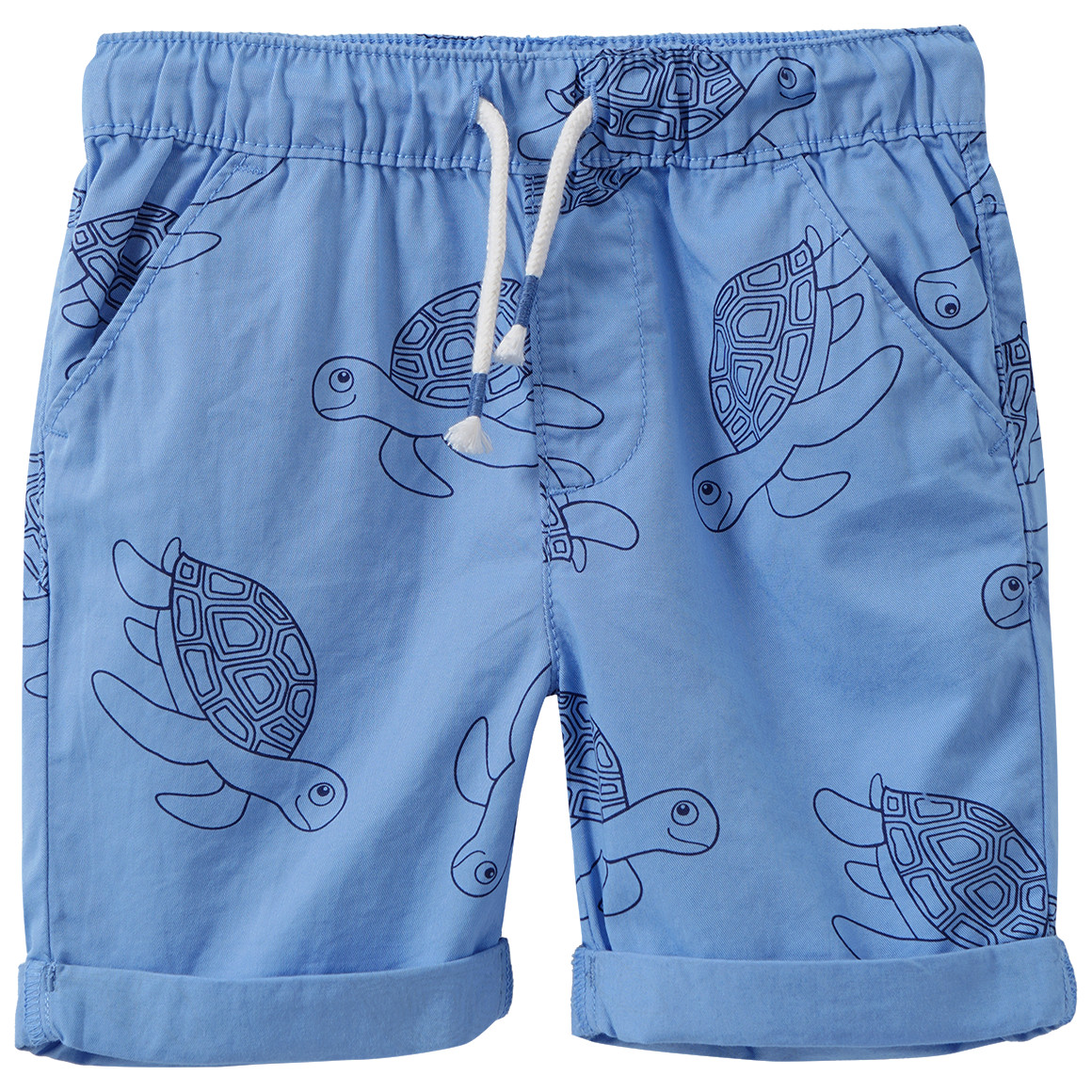 Baby Shorts mit Schildkröten-Motiven