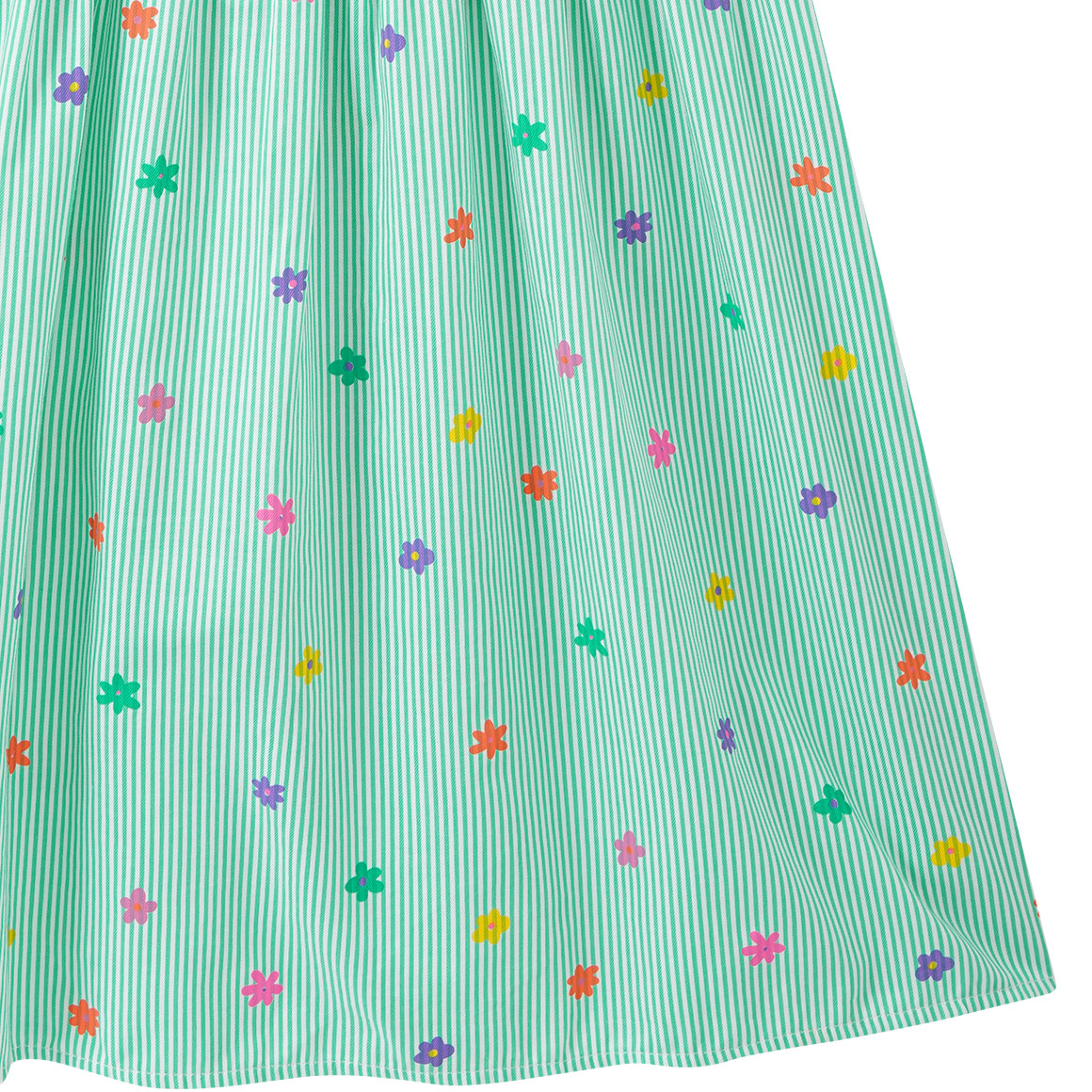 Meisjesjurk met bloemenprint