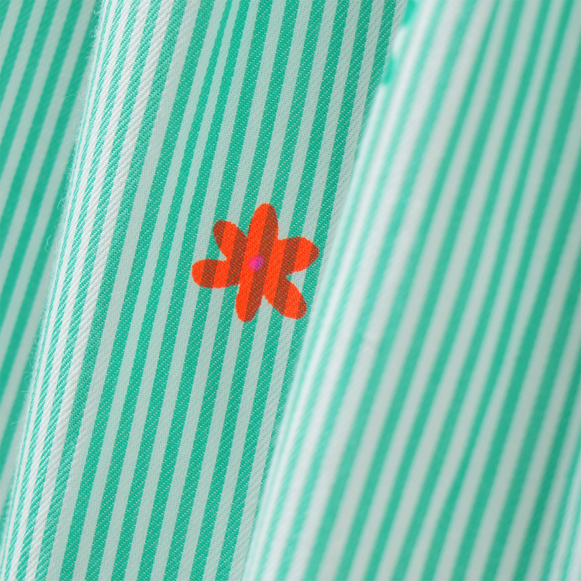 Mädchen Bluse mit Blumen-Print