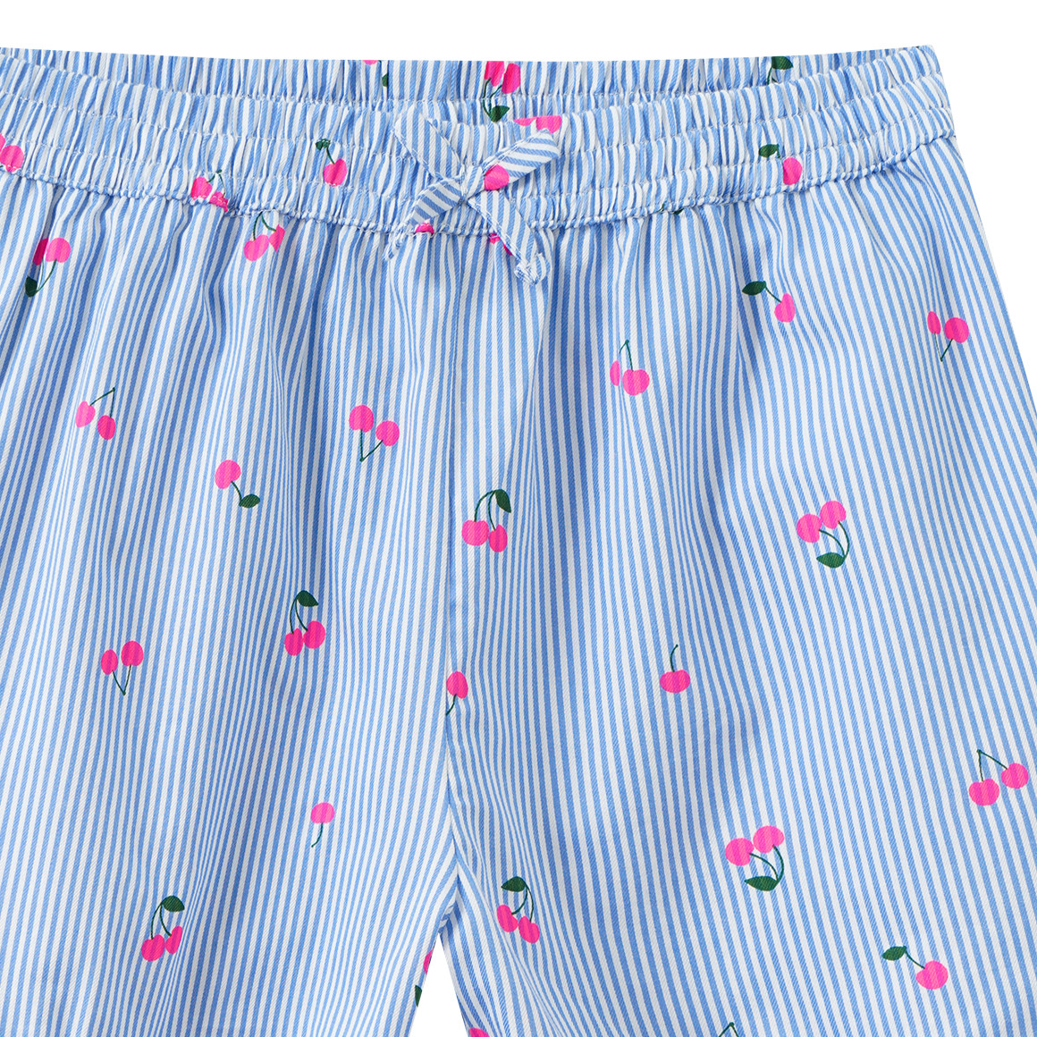 Meisjesshorts met kersenprint