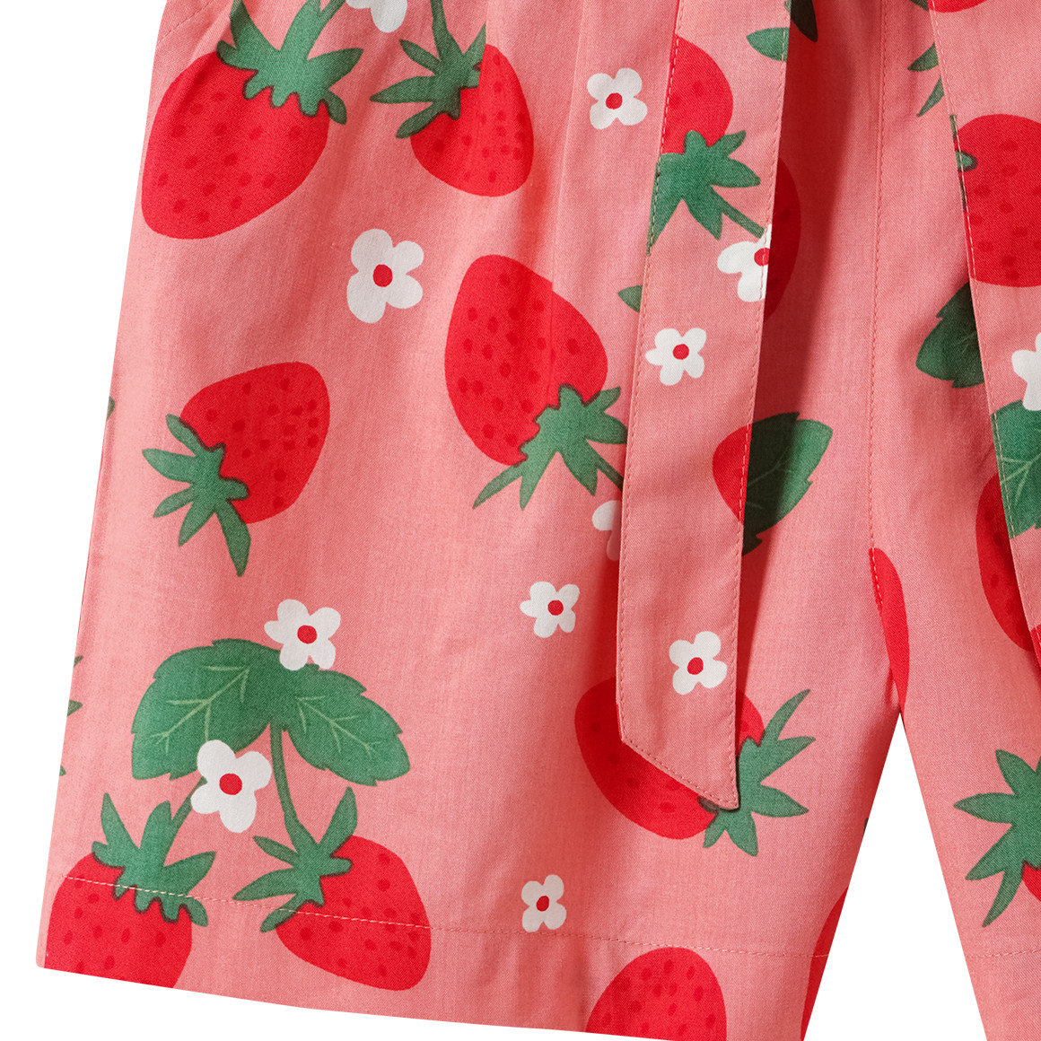 Meisjesshort met kleurrijke print