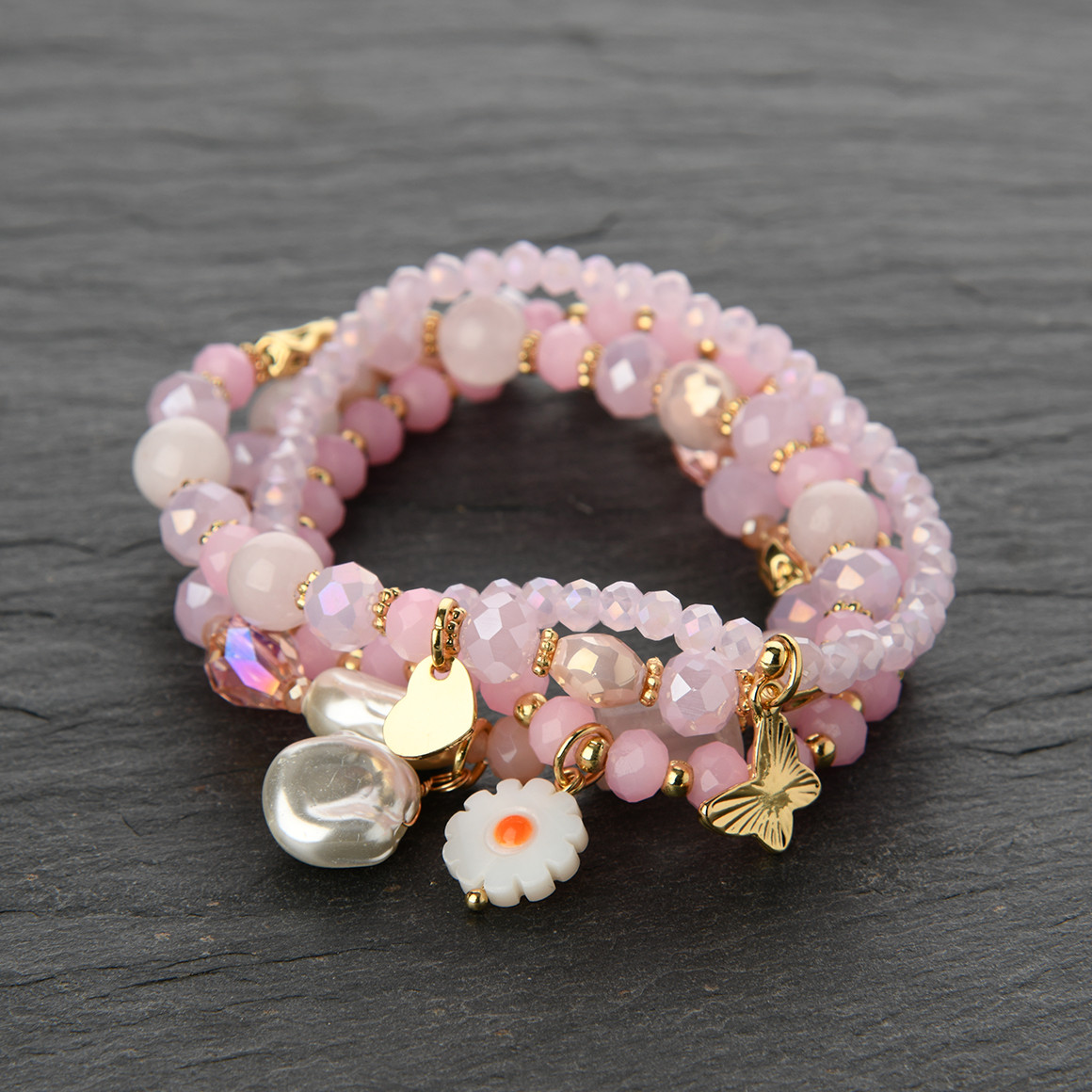 4 Damen Armbänder im Set