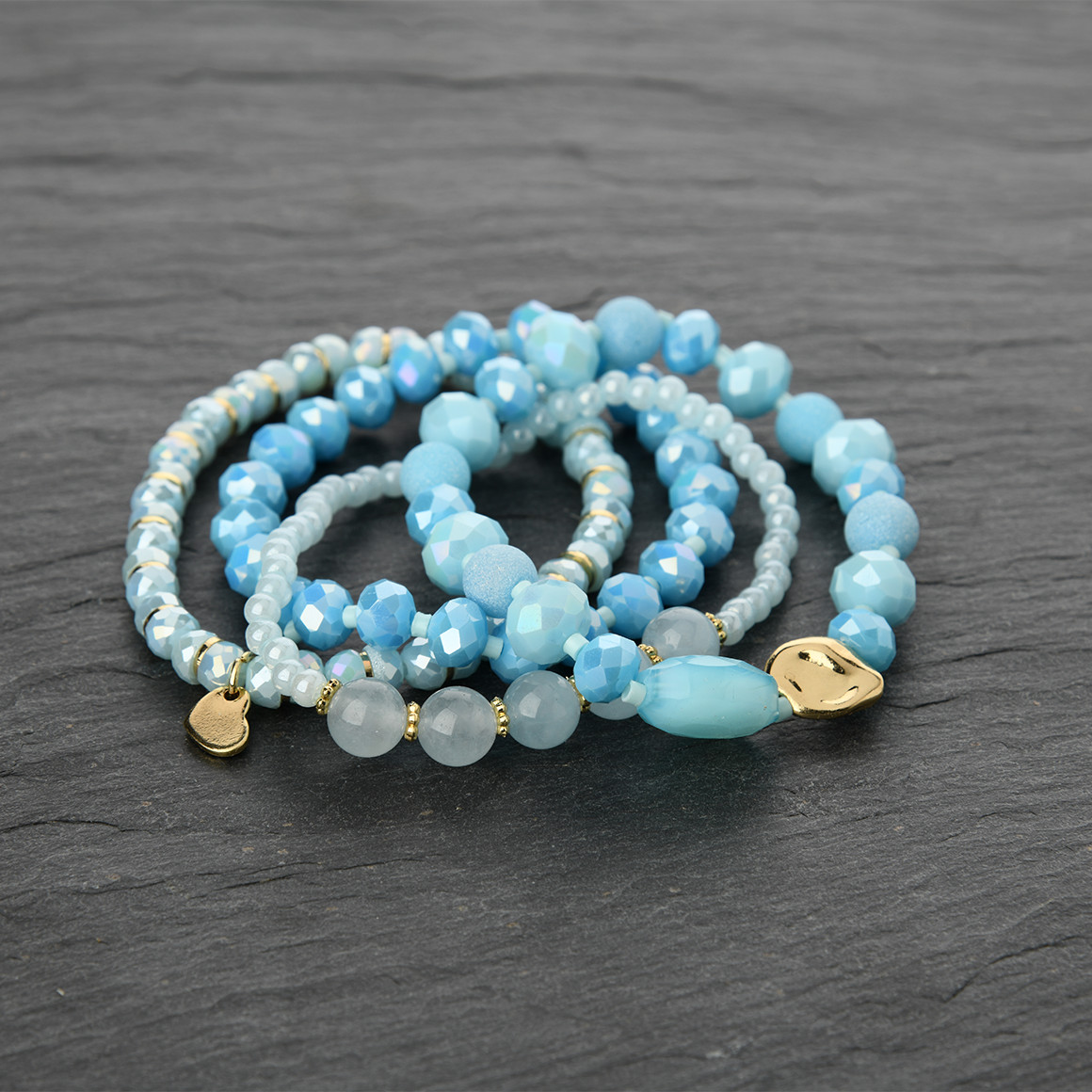 4 Damen Armbänder im Set