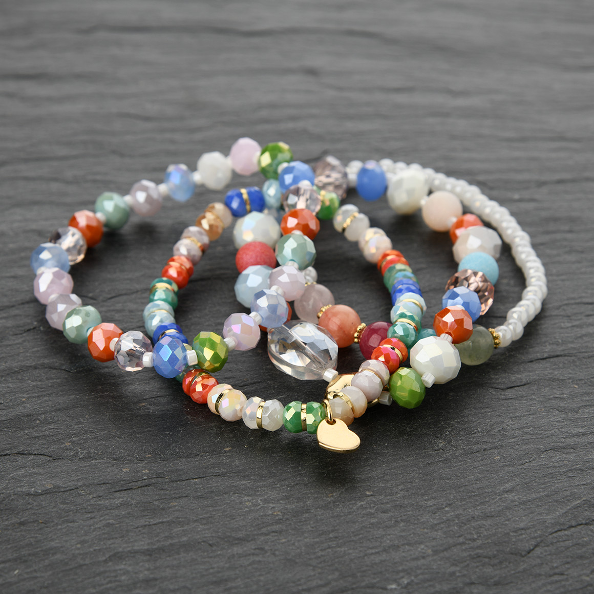 4 Damen Armbänder im Set