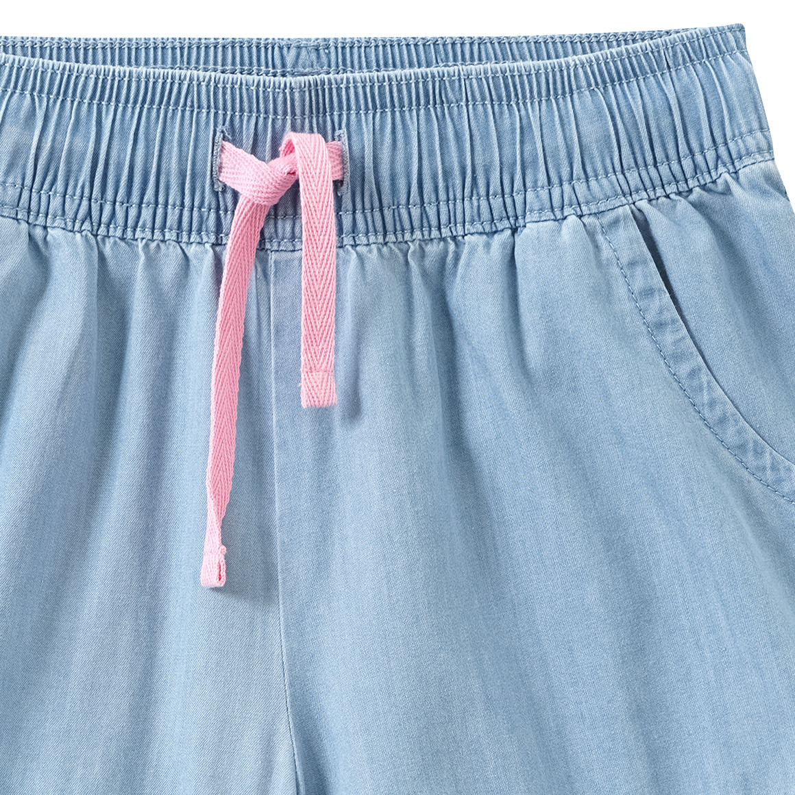Mädchen Shorts in Denim-Optik