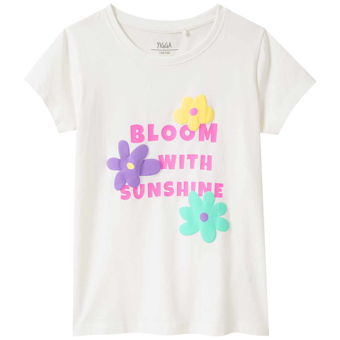 Meisjes T-shirt met print op de voorkant