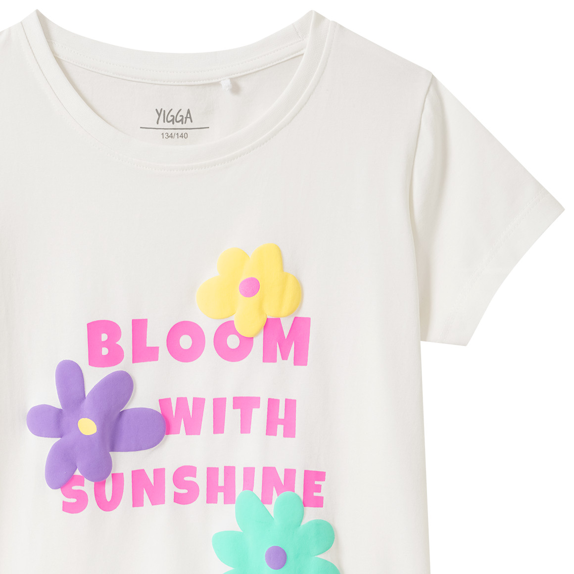 Meisjes T-shirt met print op de voorkant