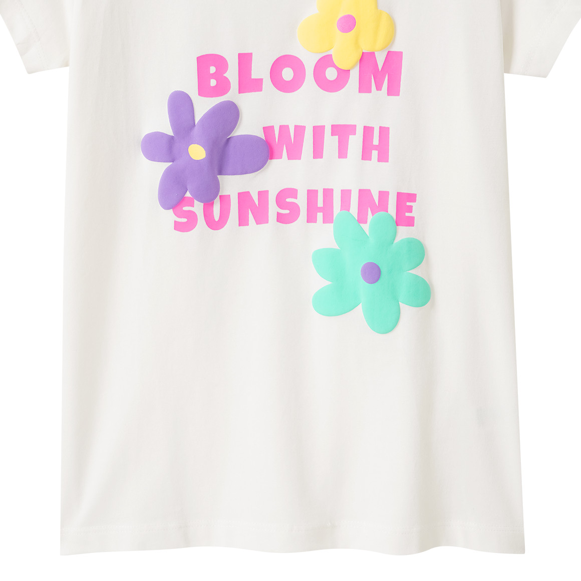 Meisjes T-shirt met print op de voorkant