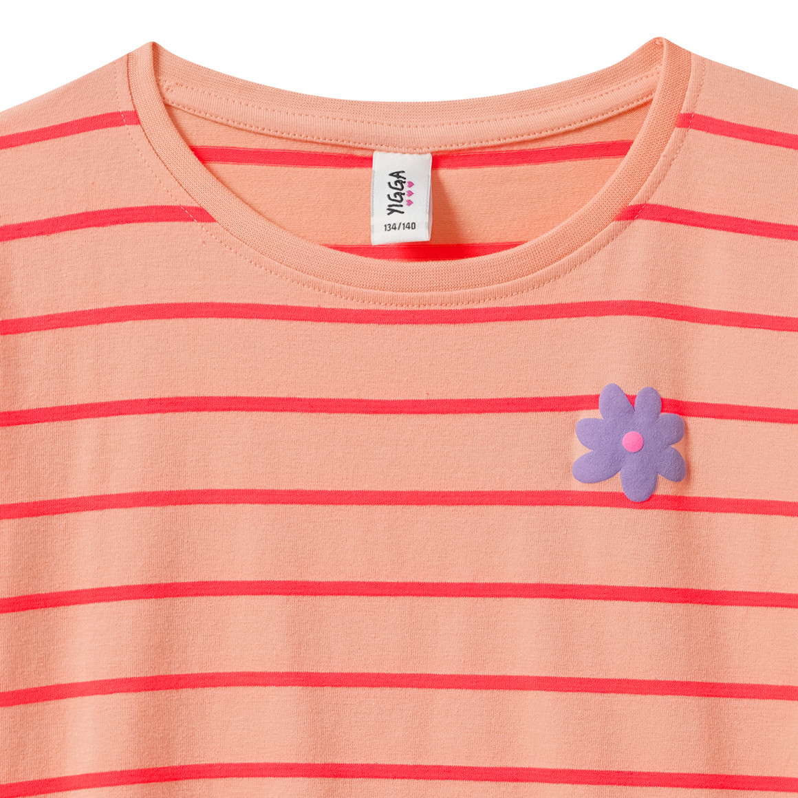 Mädchen T-Shirt mit Streifen