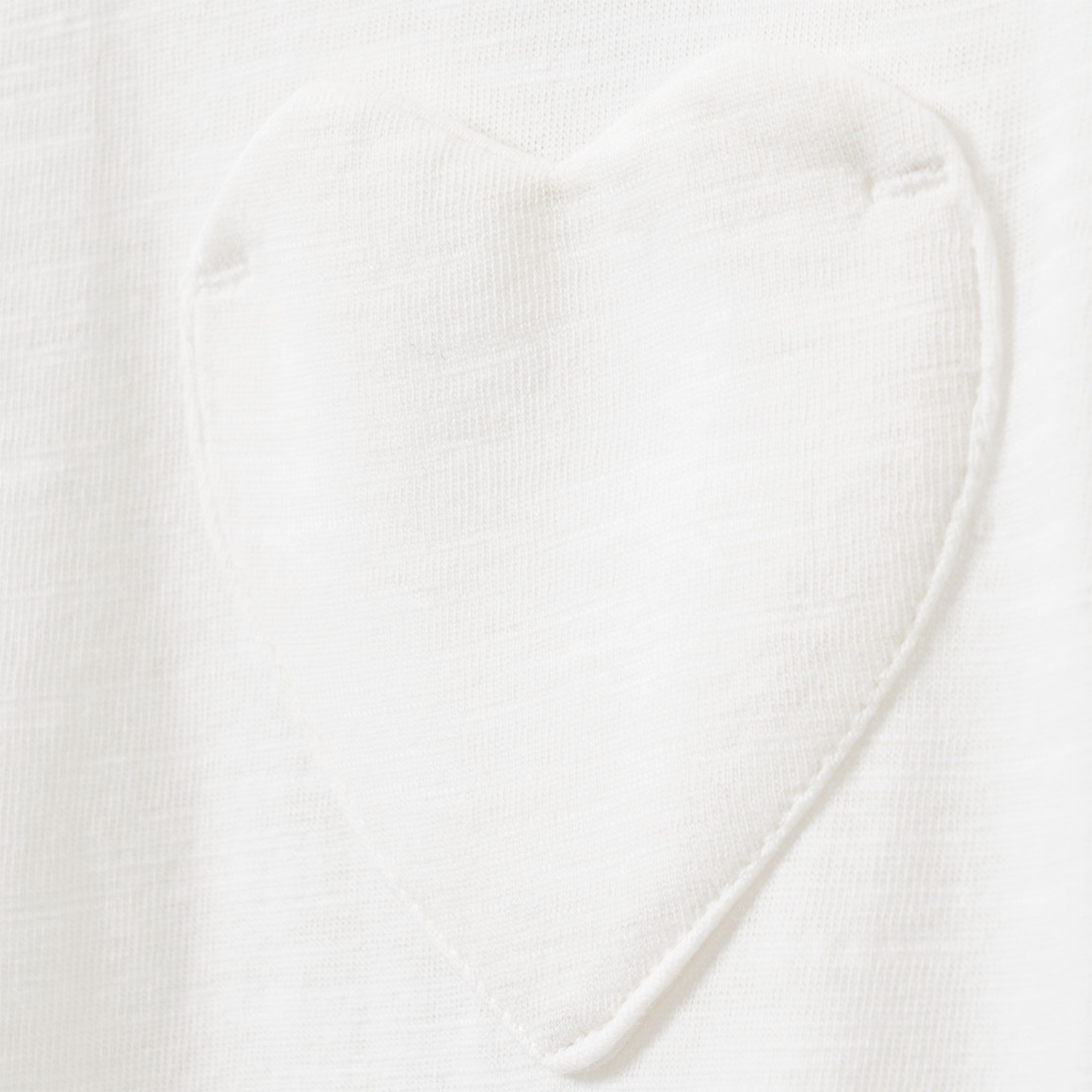 Mädchen T-Shirt mit Herz-Tasche