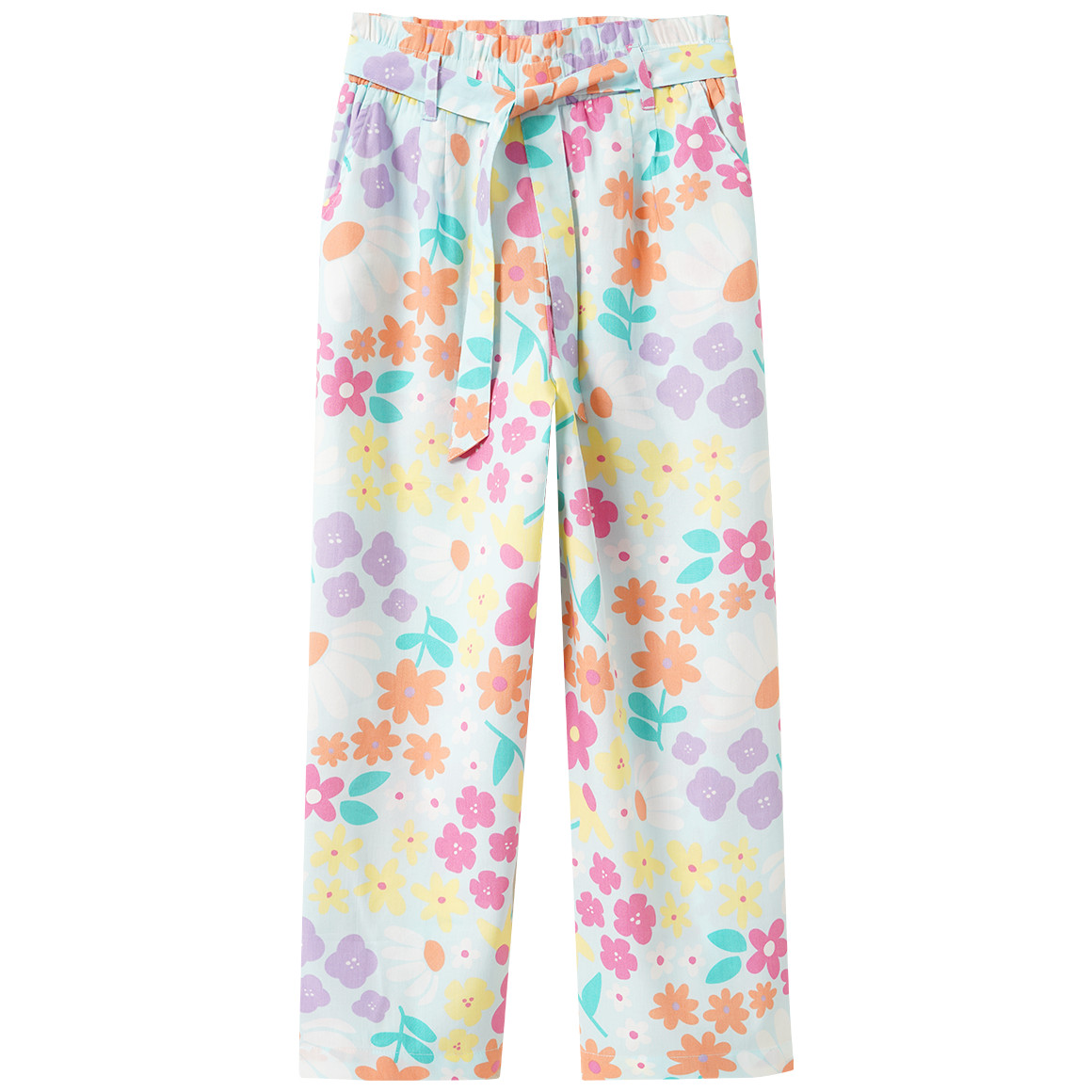 Mädchen Hose mit buntem Allover-Print