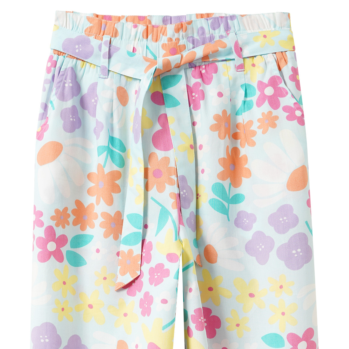 Mädchen Hose mit buntem Allover-Print