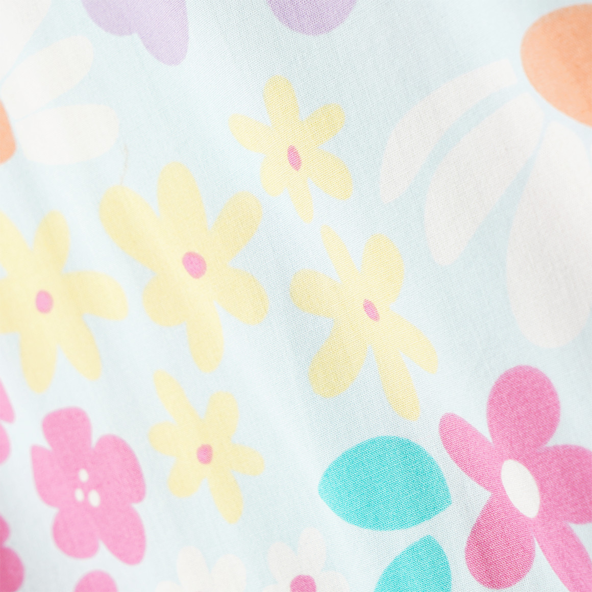 Meisjesjurk met all-over print