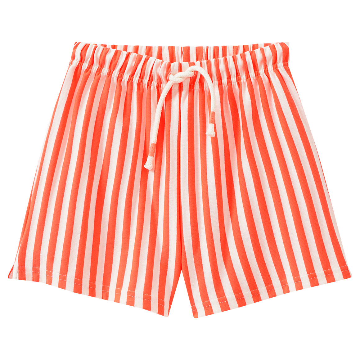 Mädchen Sweatshorts mit Streifen