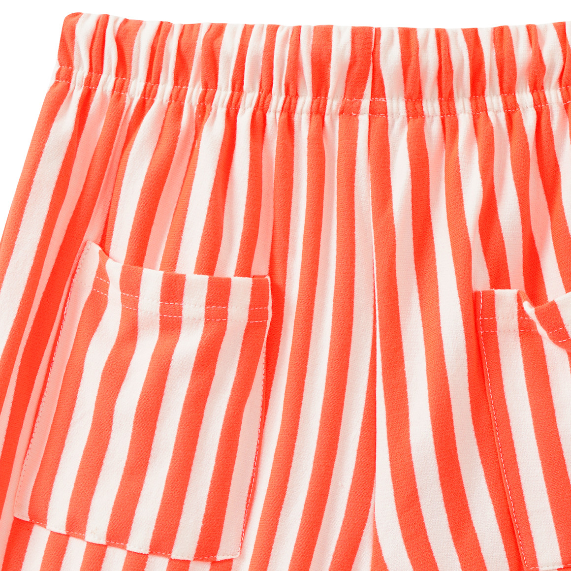 Mädchen Sweatshorts mit Streifen