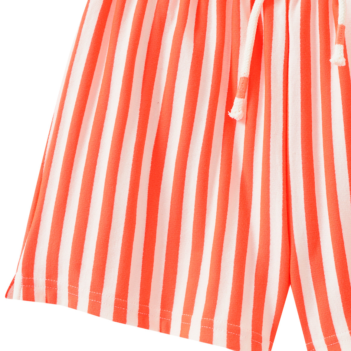 Mädchen Sweatshorts mit Streifen