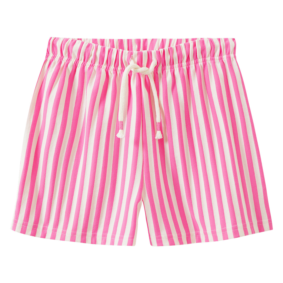 Mädchen Sweatshorts mit Streifen