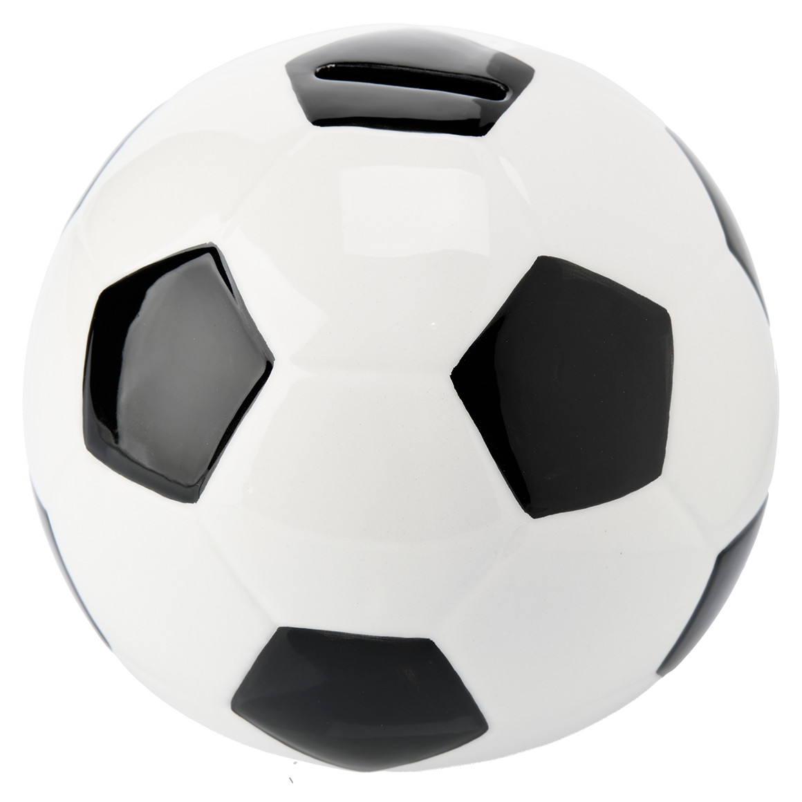 Spardose in Fußball-Form