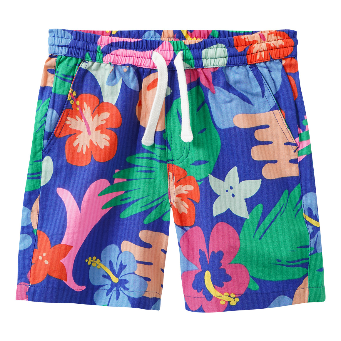 Jungen Shorts im Tropical-Look