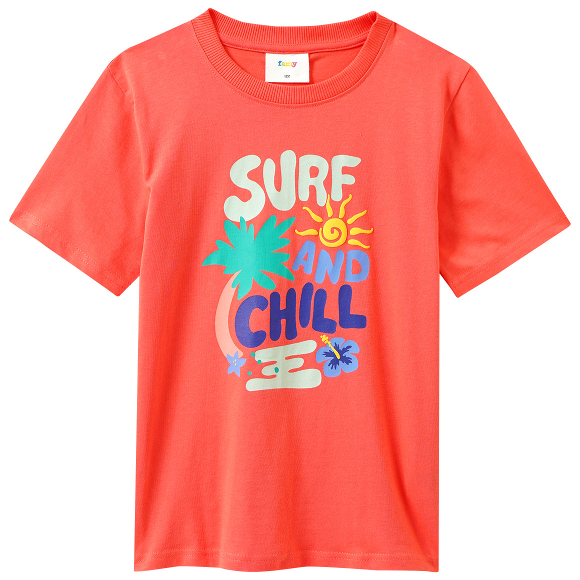 Jungen T-Shirt mit Front-Print