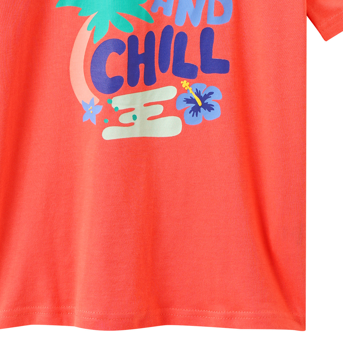 Jungen T-Shirt mit Front-Print