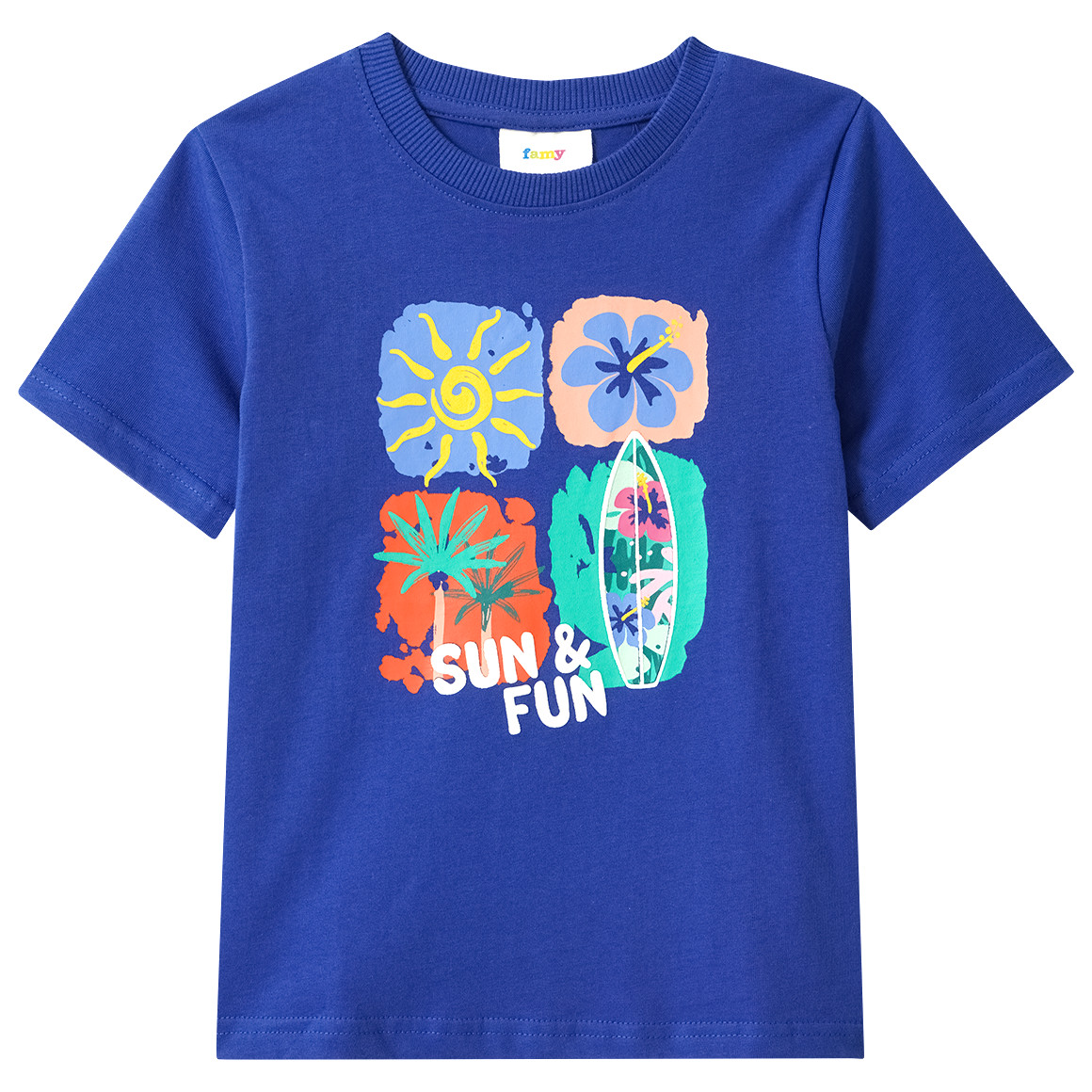 Jungen T-Shirt mit Front-Print