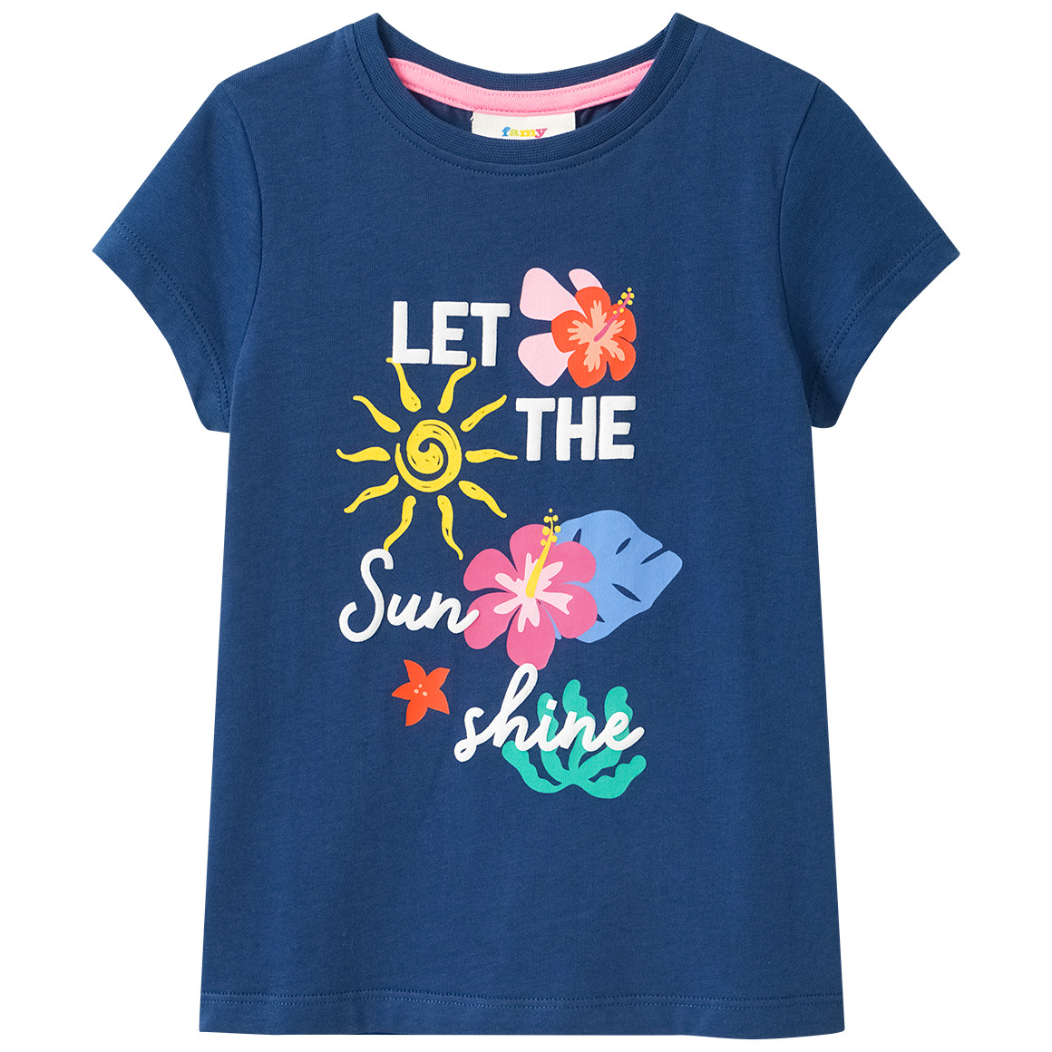 Mädchen T-Shirt mit Front-Print