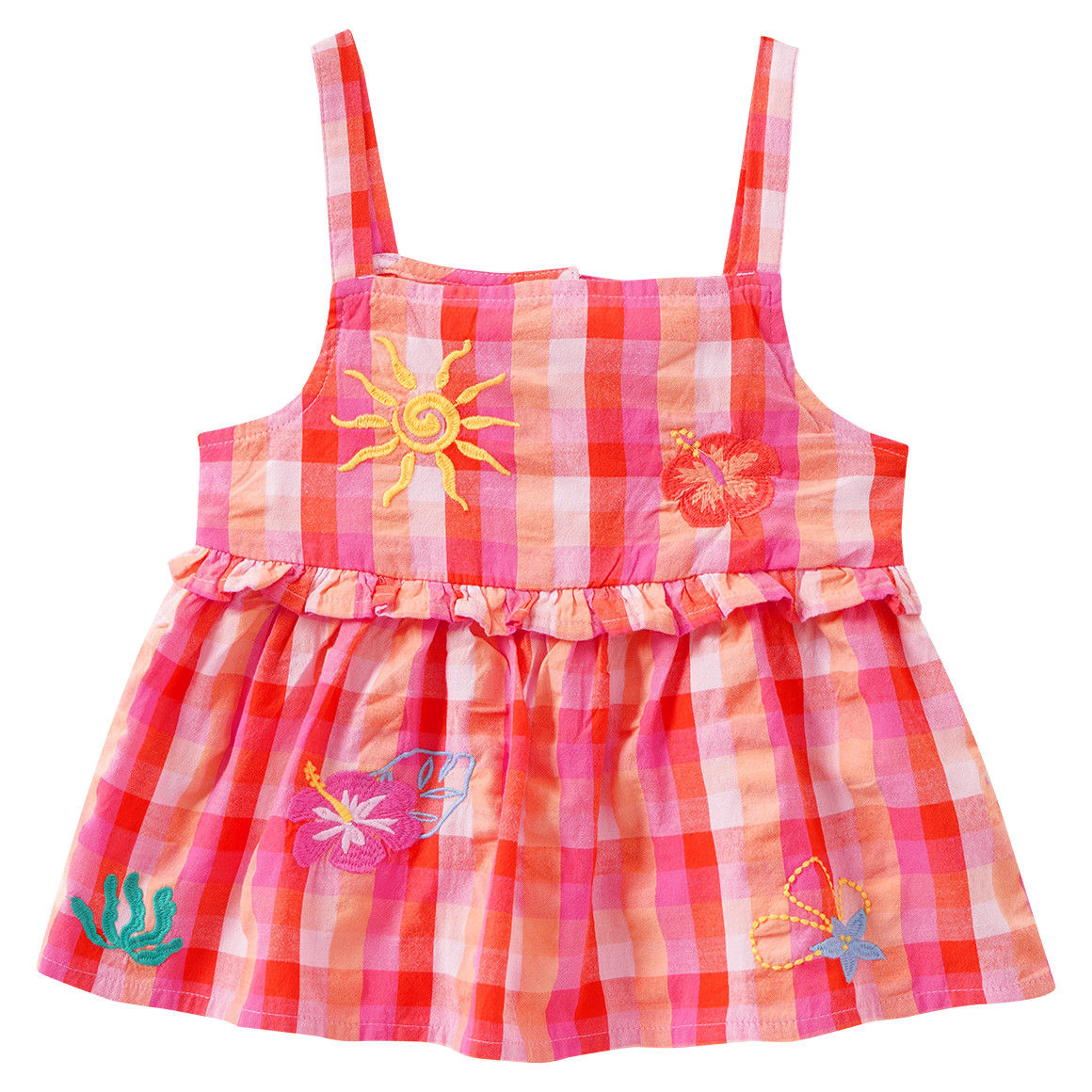 Mädchen Top mit Stickerei