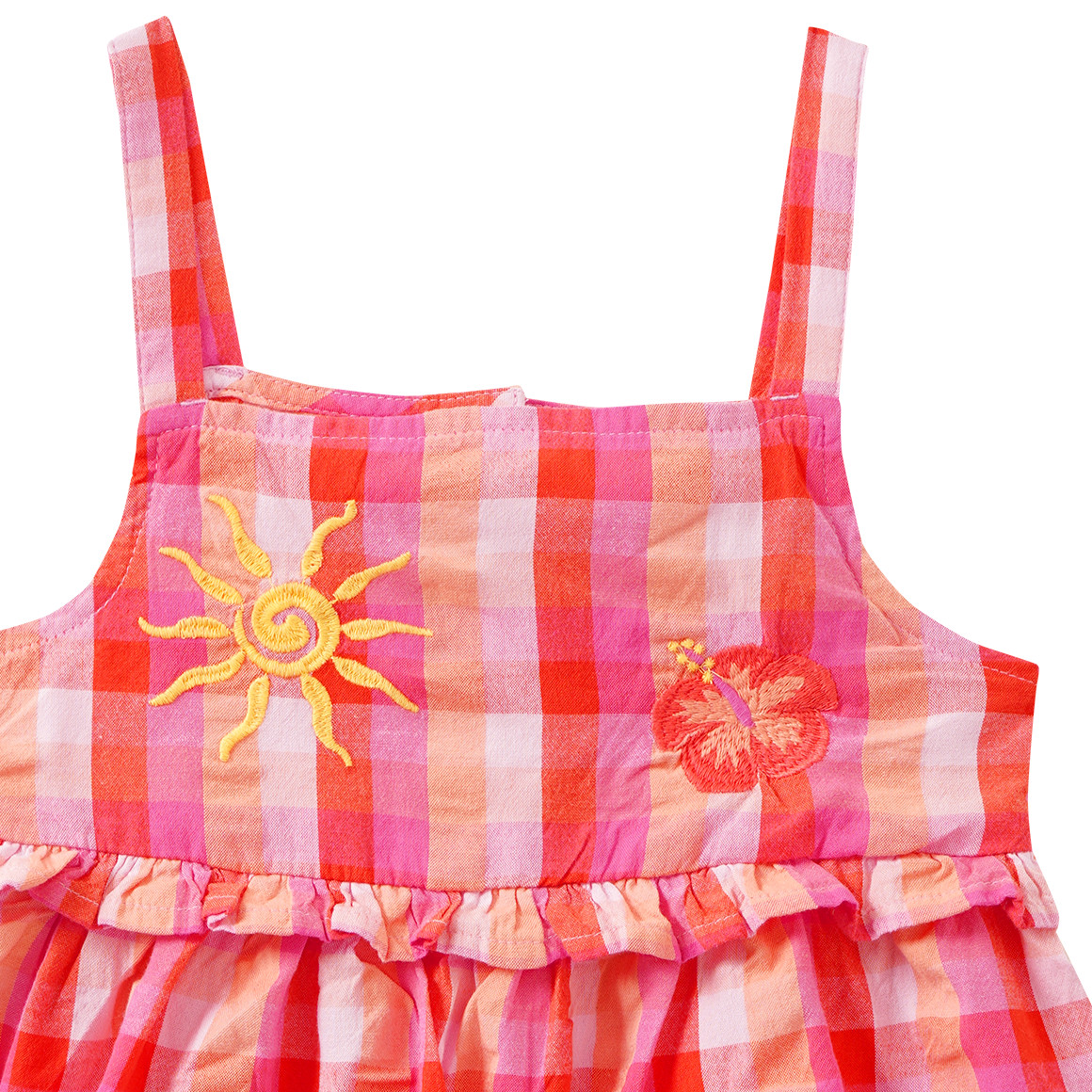 Mädchen Top mit Stickerei