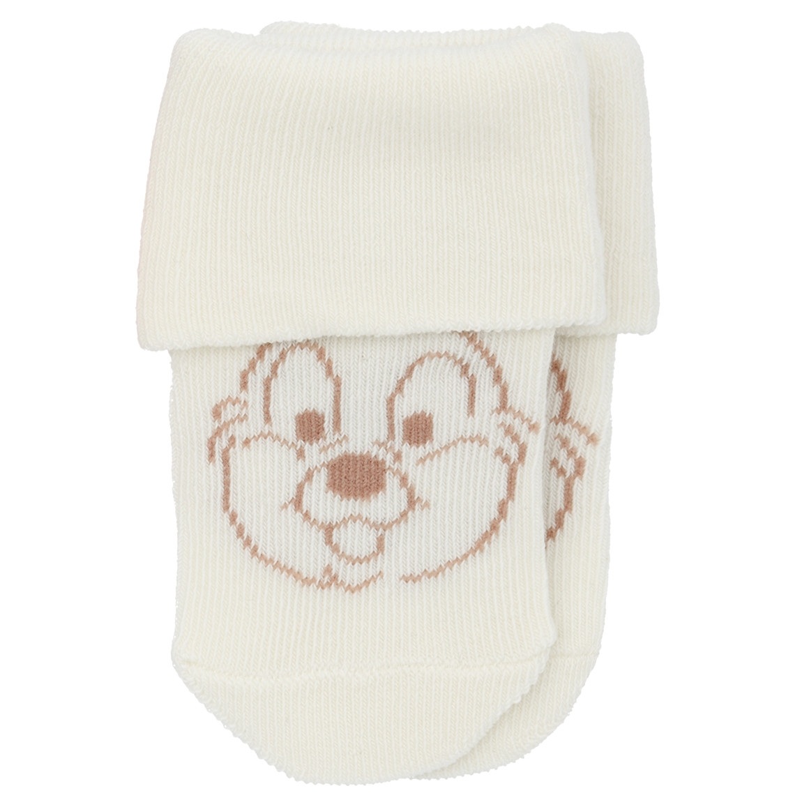 2 Paar Bambi Socken mit Umschlagbündchen
