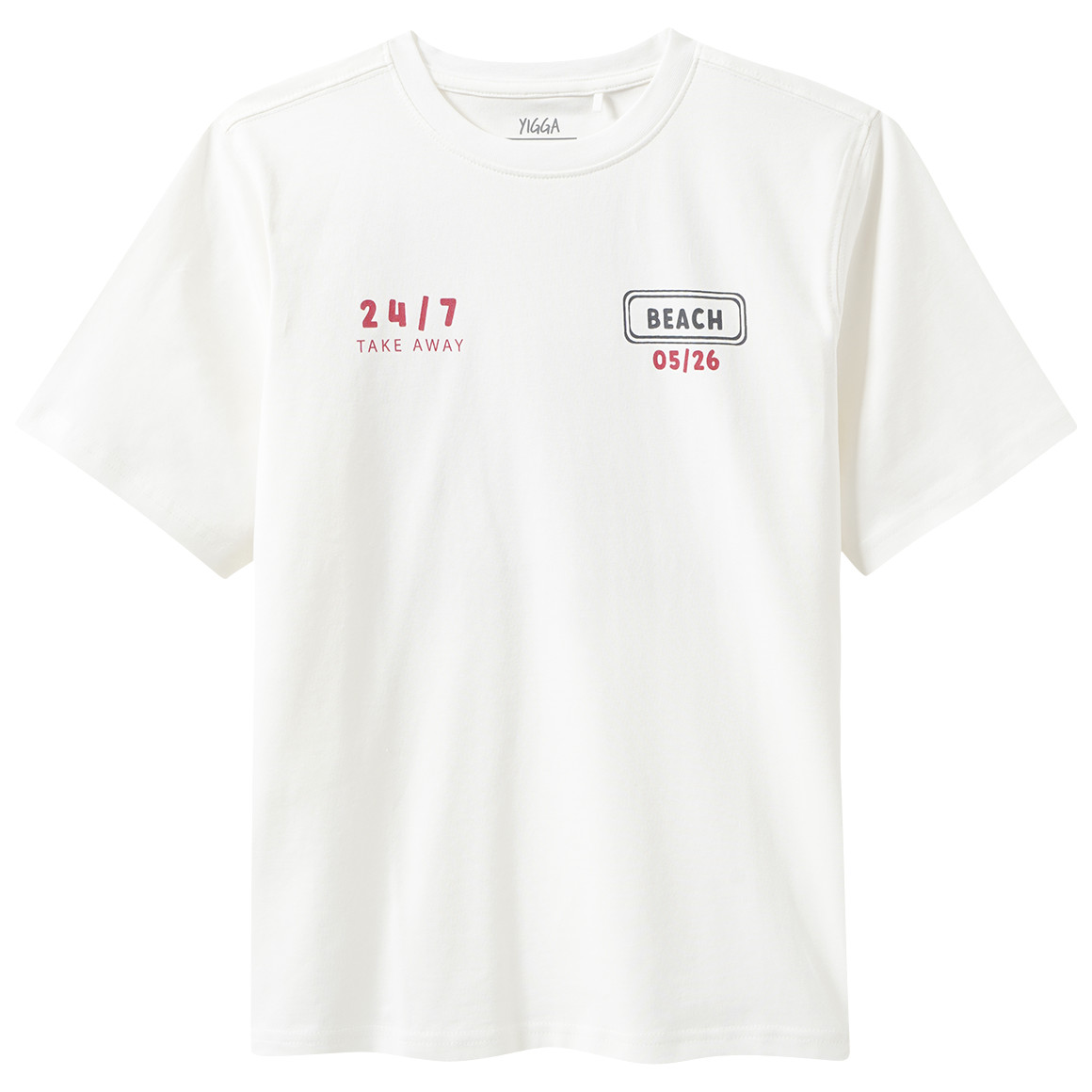 Jongens T-shirt met rugprint