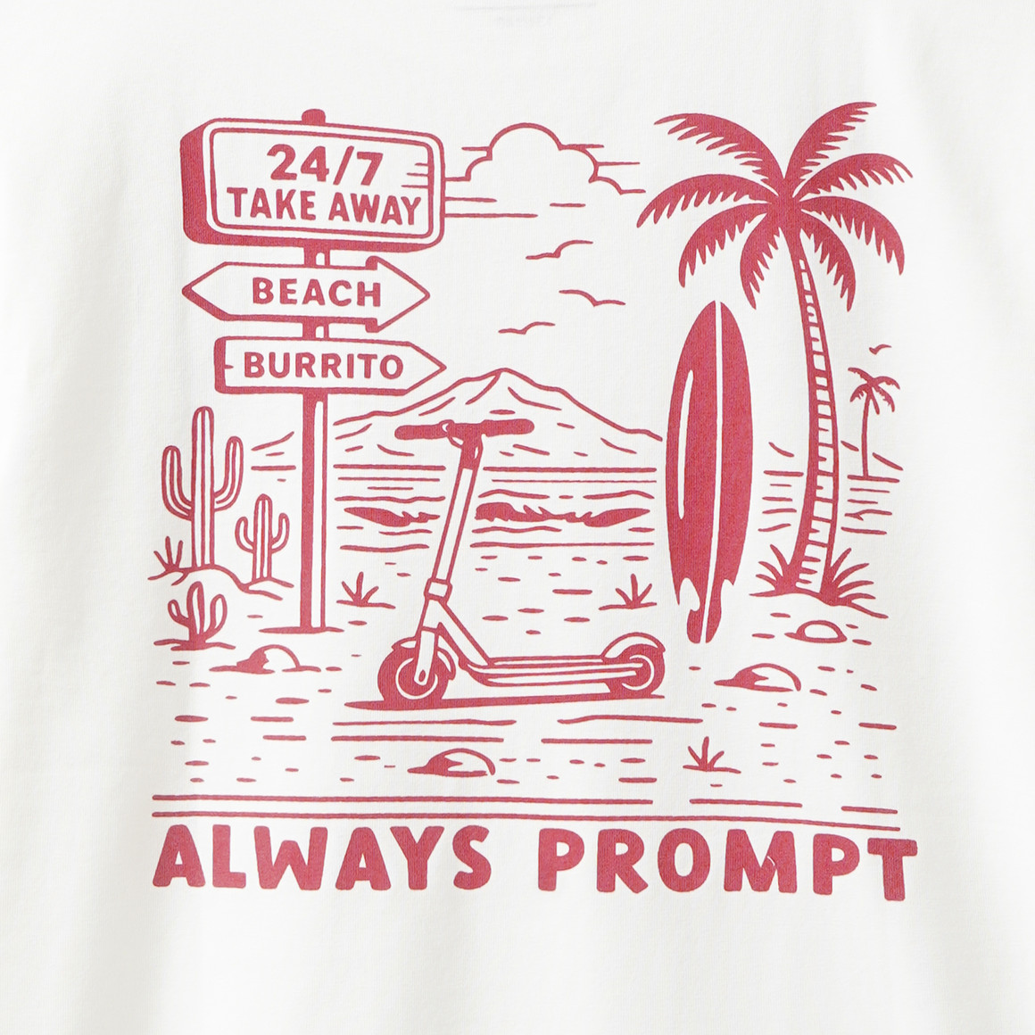 Jongens T-shirt met rugprint