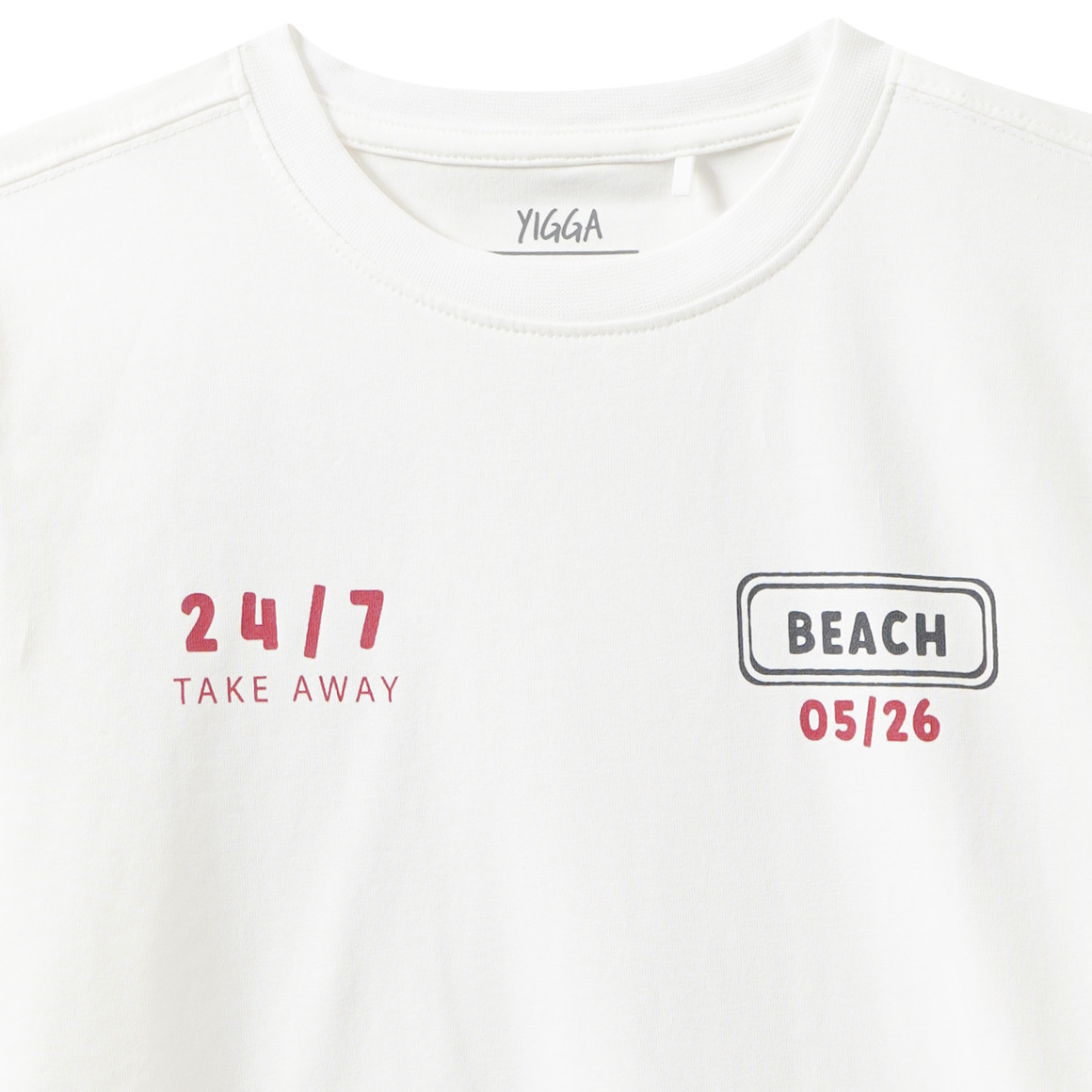 Jongens T-shirt met rugprint