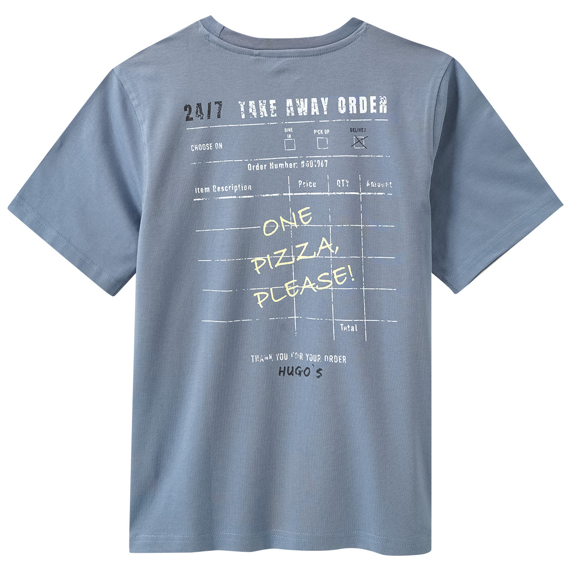 Jongens T-shirt met rugprint
