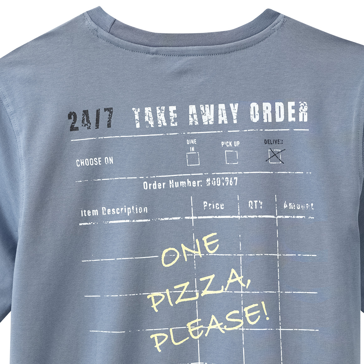 Jongens T-shirt met rugprint