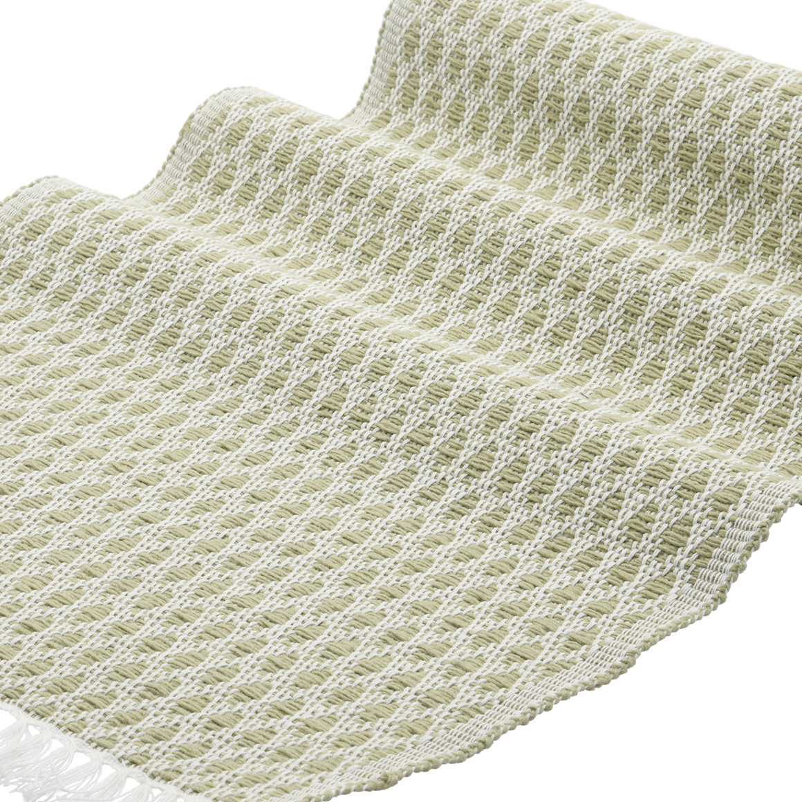 Tischläufer mit Rauten-Muster