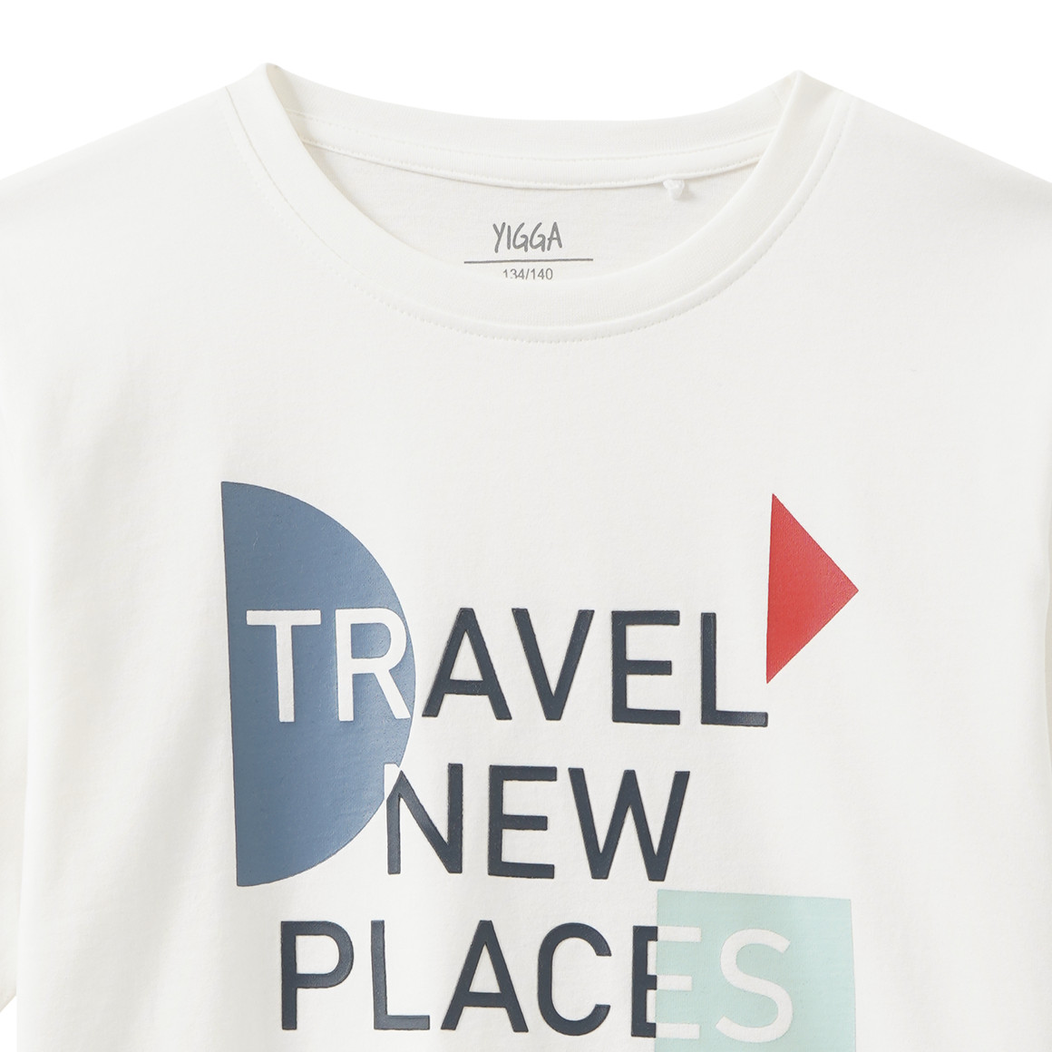 Jongens T-shirt met borstprint