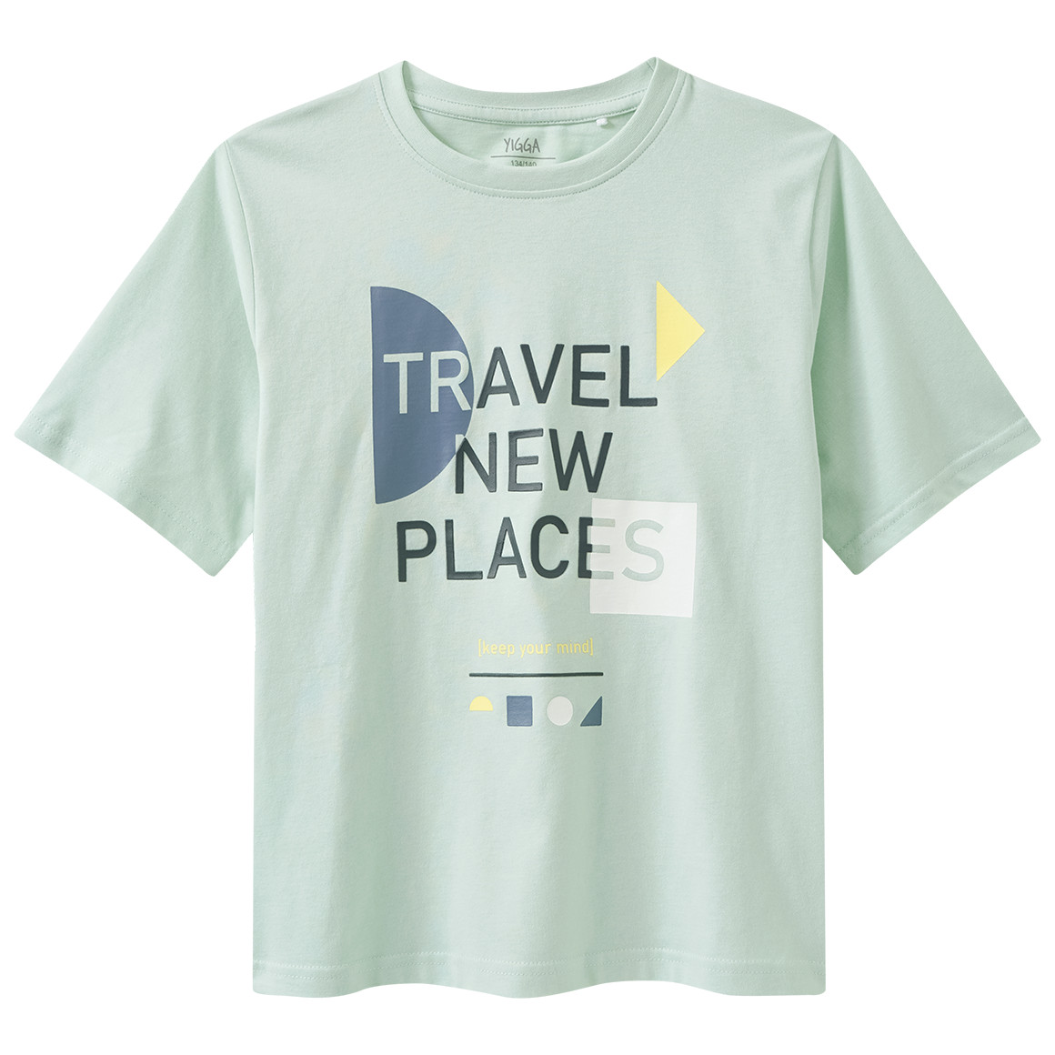 Jongens T-shirt met borstprint