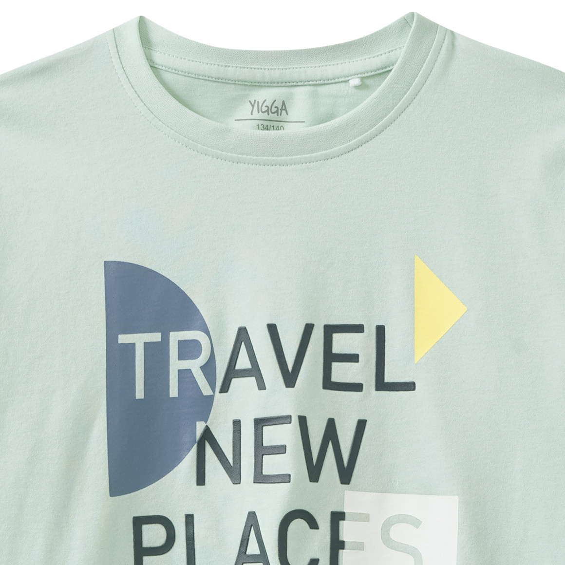Jongens T-shirt met borstprint