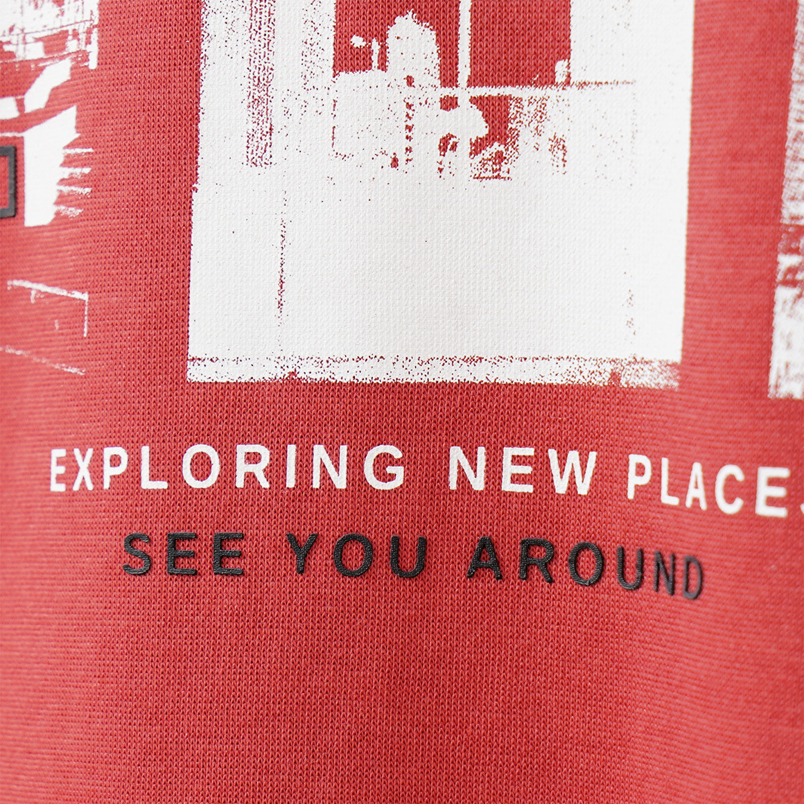 Jungen T-Shirt mit großem Print