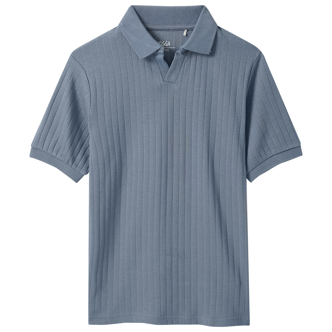 Jungen Poloshirt mit Rippstruktur