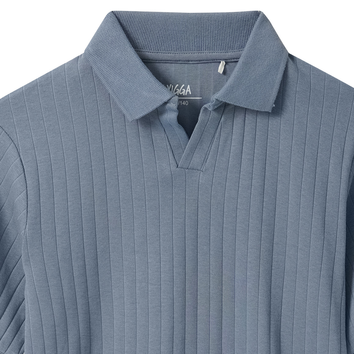 Jungen Poloshirt mit Rippstruktur