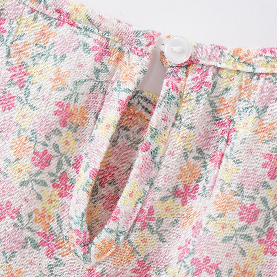 Mädchen Blusenshirt Blümchen allover