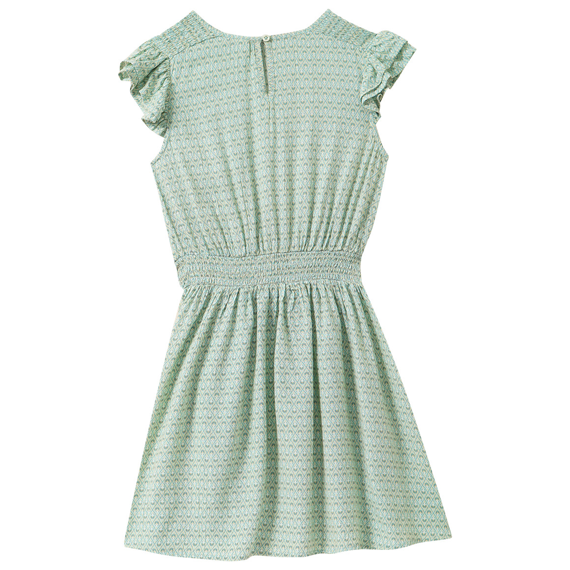 Mädchen Kleid mit Allover-Muster