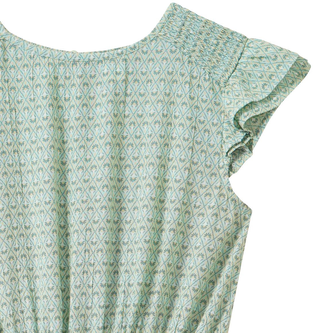Mädchen Kleid mit Allover-Muster