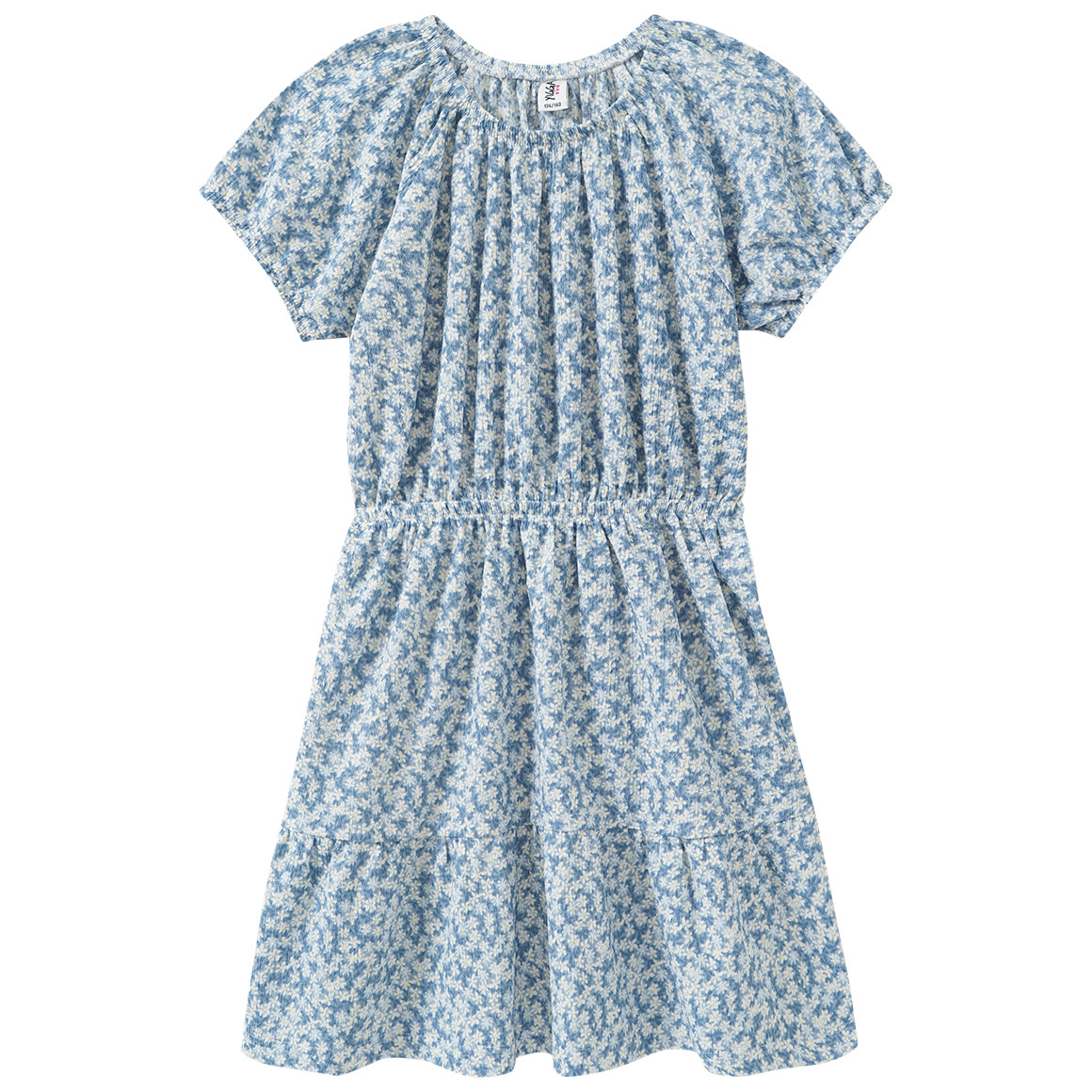 Mädchen Kleid mit Allover-Muster