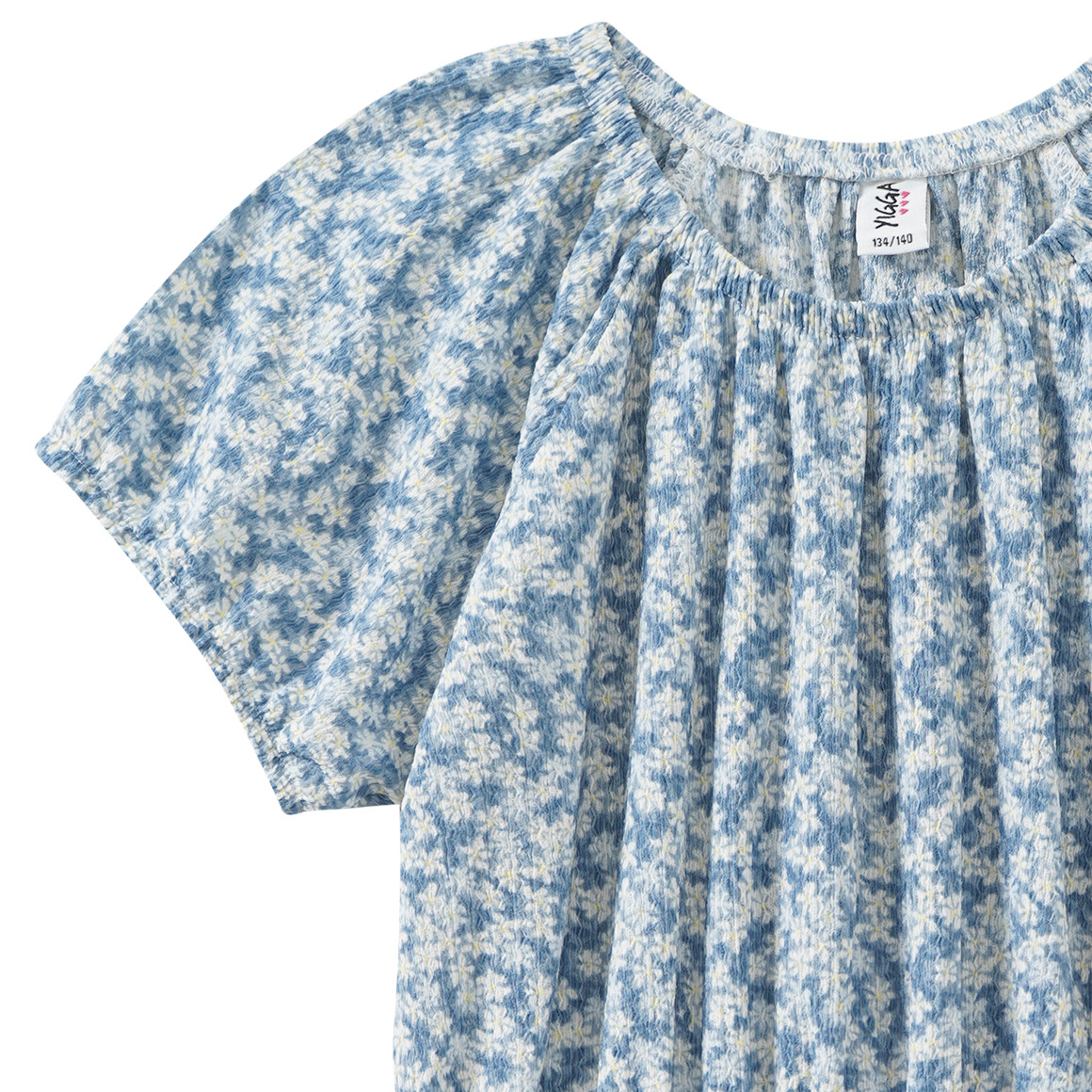 Mädchen Kleid mit Allover-Muster