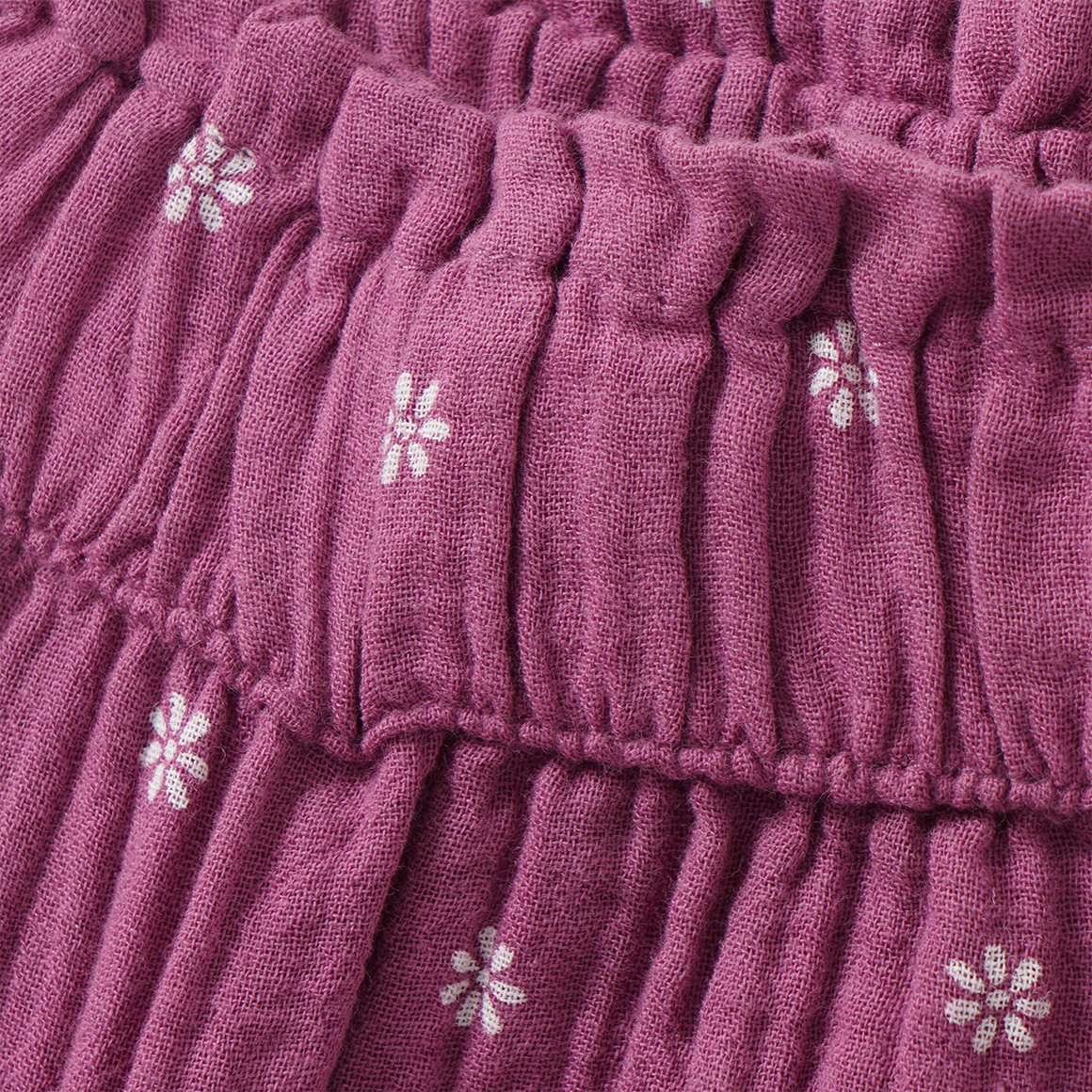 Mädchen Musselin-Shorts mit Blumen-Allover